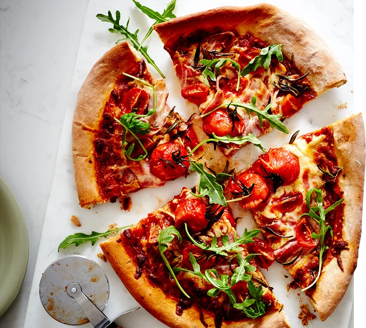 Cricket powder pizza