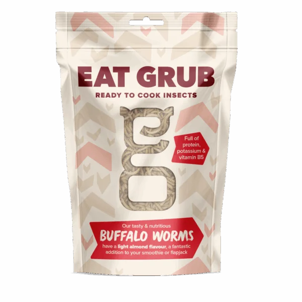 Edible Buffalo Worms - edible insects