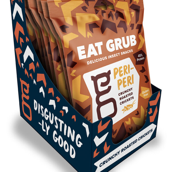 Peri Peri Roasted Crickets