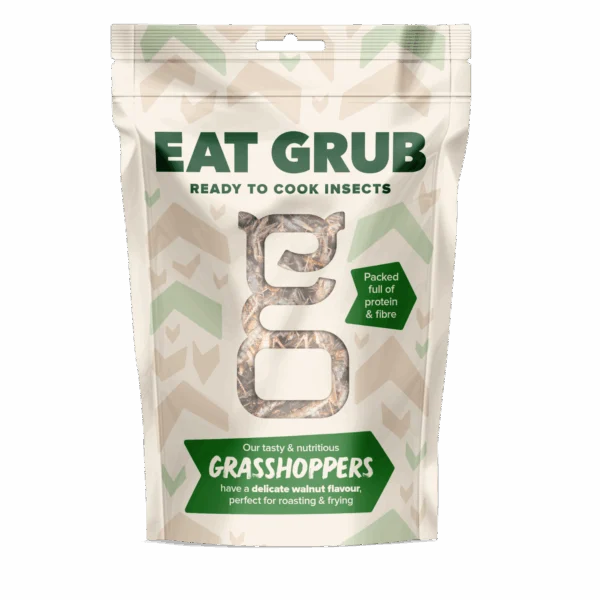 Edible Grasshoppers - edible insects