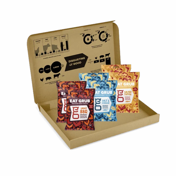 Mixed Flavours Roasted Crickets