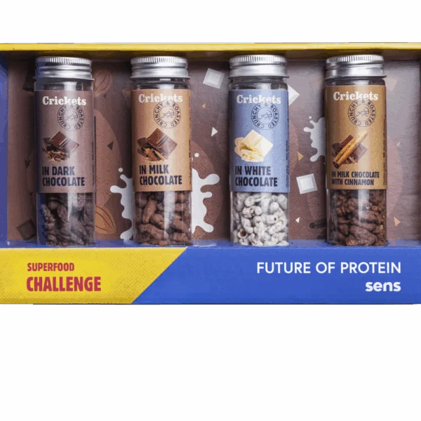 Chocolate Coated Crickets Gift Set