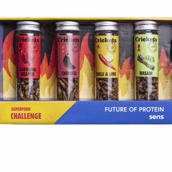 Roasted Crickets Gift Set - Extra Hot