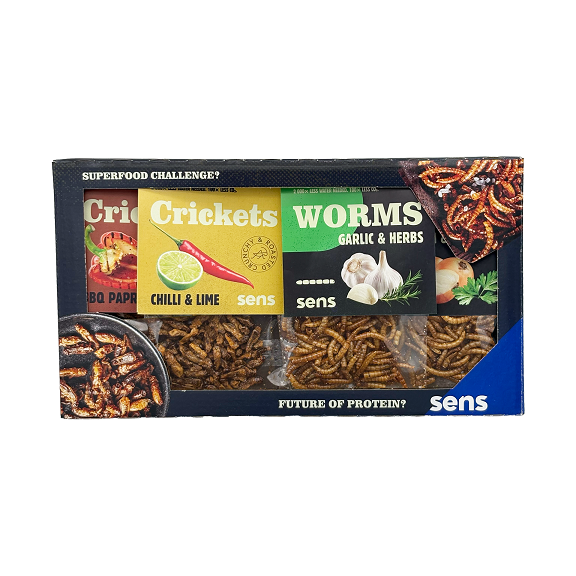 Crunchy Crickets and Worms - Gourmet Gift Box