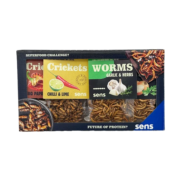 Crunchy Crickets and Worms - Gourmet Gift Box