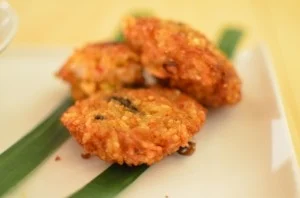 Coconut Cricket Rice Cake