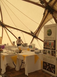 edible insects at Downing May Ball