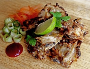 Malaysian style crickets