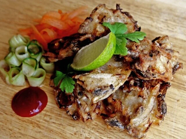 Malaysian style crickets