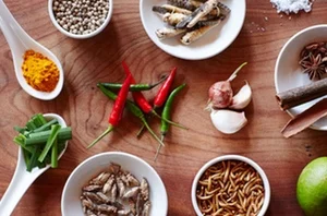 Roasting insects
